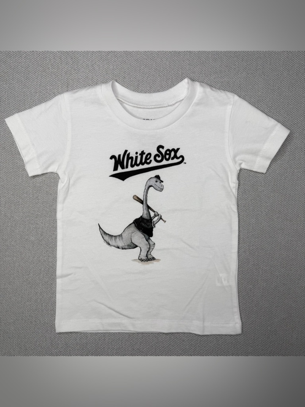 Chicago White Sox Tiny Turnip Youth TT Rex‎ T-Shirt - White 18 months